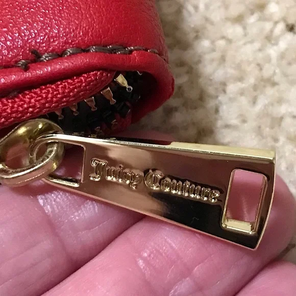 🆕🔥HTF/RARE JUICY COUTURE BEAUTIFUL RED&BROWN WALLET STILL IN THE BOX NWT&NIB - Picture 10 of 13